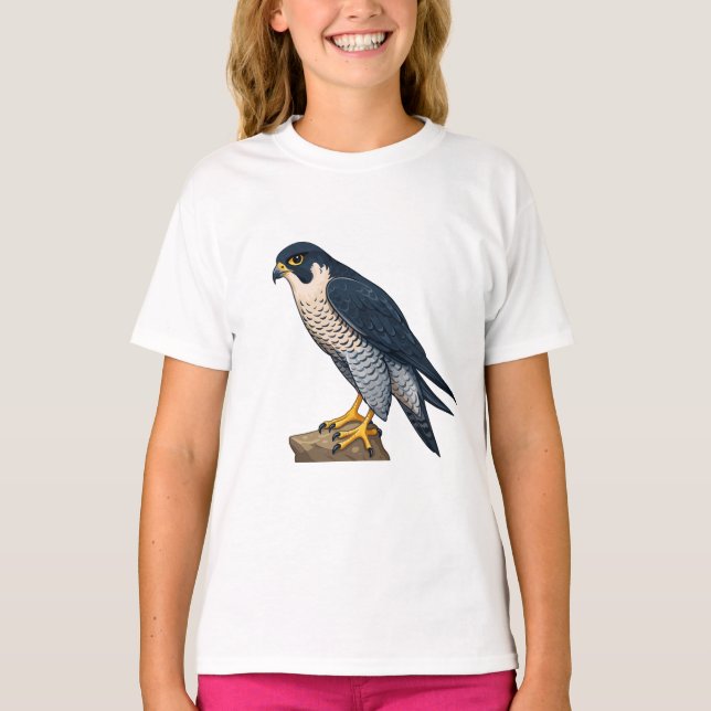 Wandertauben Mädchen T-Shirts (Vorderseite)