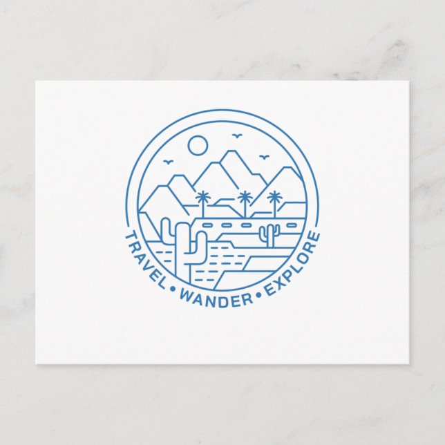 Wandertour Postkarte (Vorderseite)