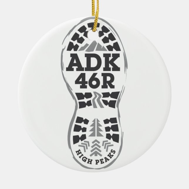 Wanderung ADK Keramikornament (Vorne)