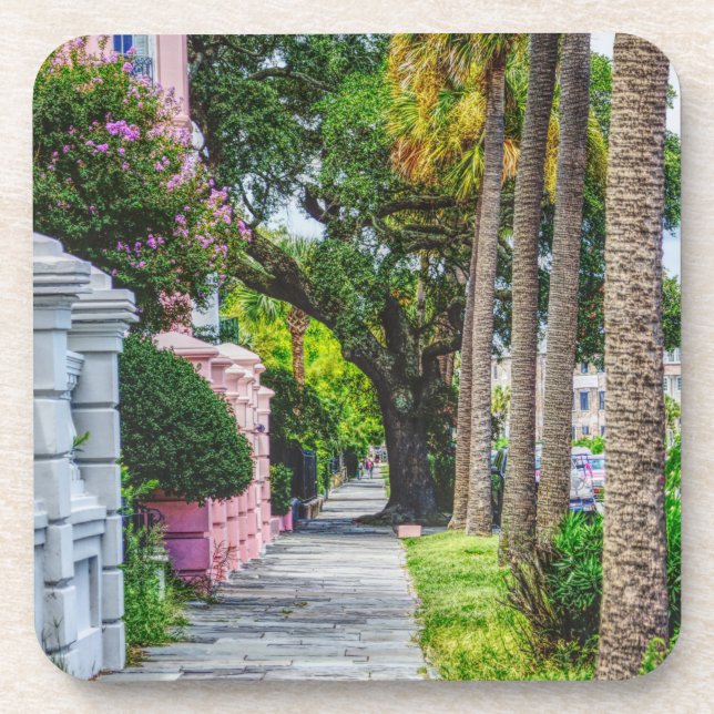 Wanderung entlang der Regenbogenrow Getränkeuntersetzer (Vorderseite)