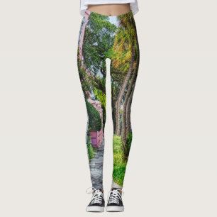 Wanderung entlang der Regenbogenrow Leggings