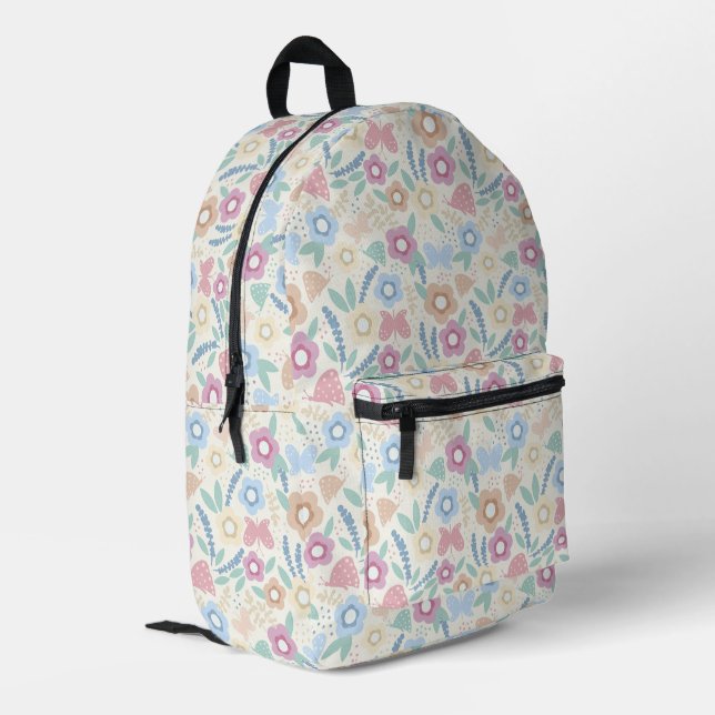 Wanderung im Garten Rucksack (Rückseitige Ecke links)