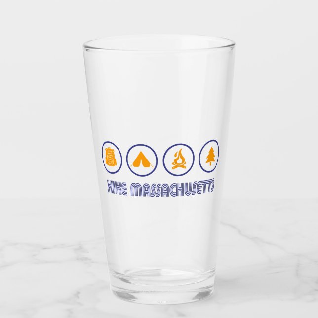 Wanderung Massachusetts Glas (Vorderseite)