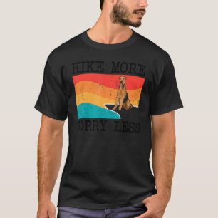 Wanderung mehr Besorgnis weniger Airedale Terrier T-Shirt
