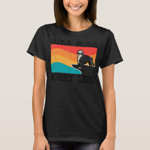 Wanderung mehr Besorgnis weniger Portugiesischer W T-Shirt