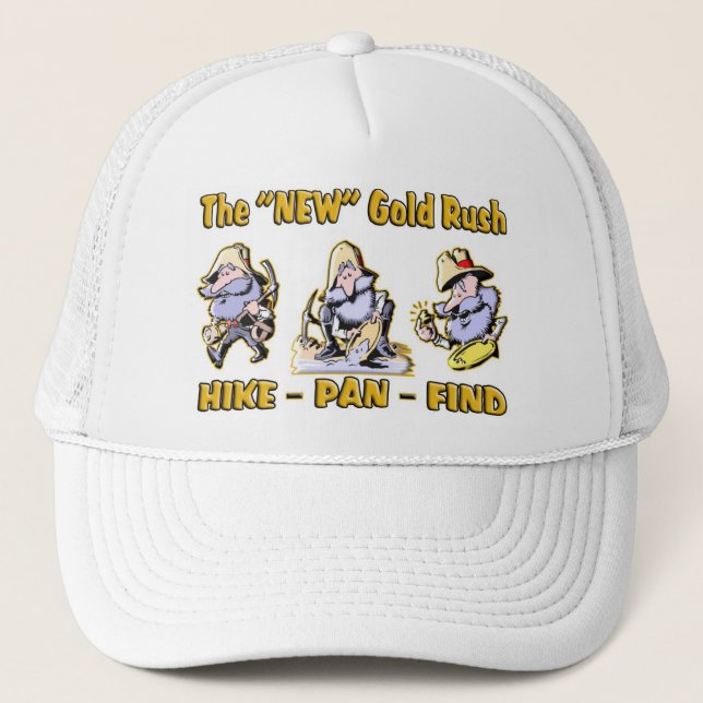 "Wanderung - Pan - finden Sie" den "NEUEN" Truckerkappe (Vorderseite)