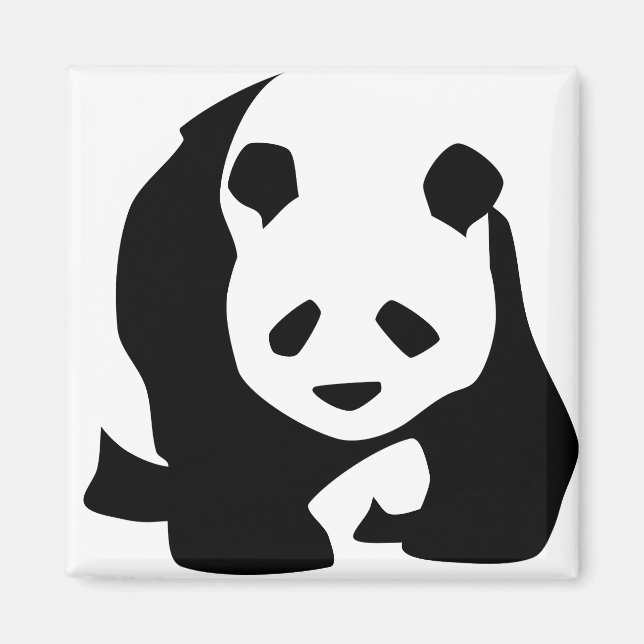 Wanderung Panda Magnet (Vorne)