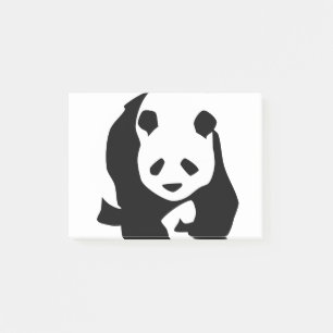 Wanderung Panda Post-it Klebezettel