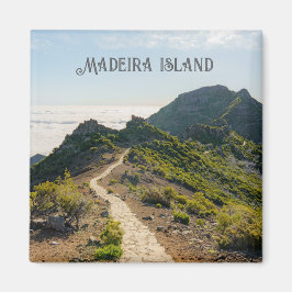 Wanderung Pico Ruivo Landschaft, Madeira Reise Magnet