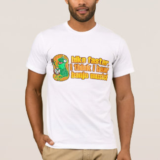 Wanderungs-schnellerer Frosch-T - Shirt