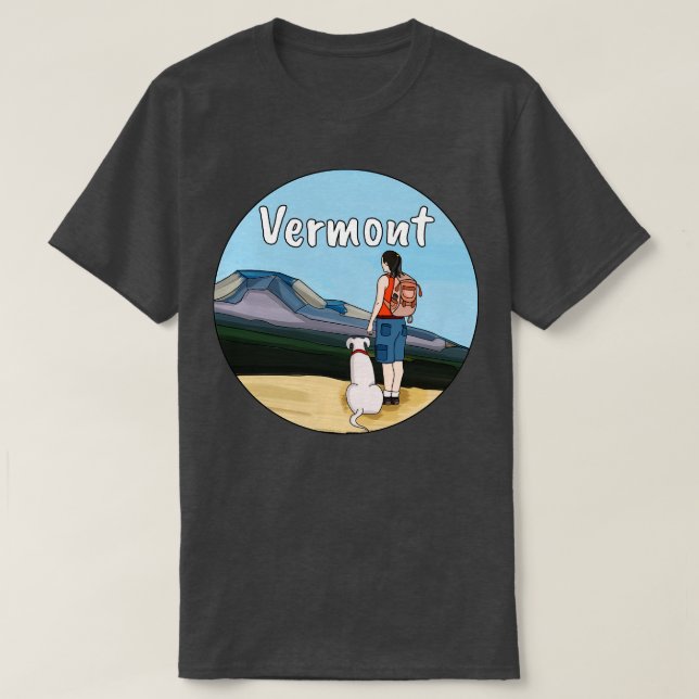 Wandervermont T-Shirt (Design vorne)