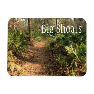 Wanderweg, Big Shoals Staat Park, Florida Magnet