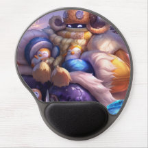 Wanderweg Caretaker Gaming Gel Mousepad