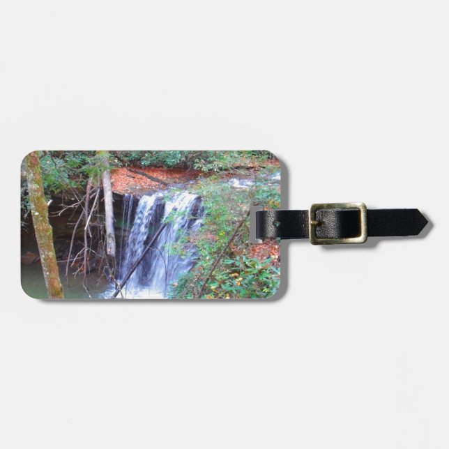 Wanderweg Wasserfall: Gepäckanhänger (Vorderseite horizontal)