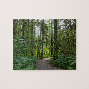 Wanderweg zu den Marymere-Fällen I Puzzle
