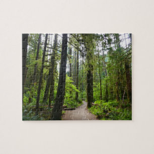Wanderweg zu den Marymere Falls II Puzzle