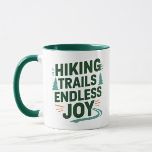 Wanderwege unendlich viel Freude Tasse