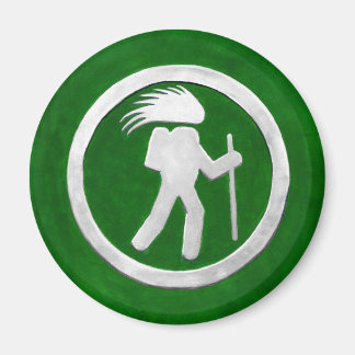 Wanderwegweiser für Stachelschweine Magnet