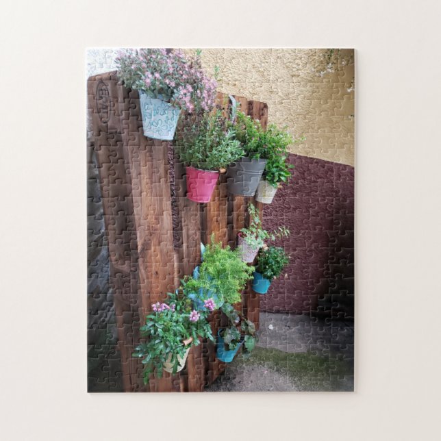 Wandgarten-Puzzle, 28 x 36 cm, 252 Teile Puzzle (Vertikal)