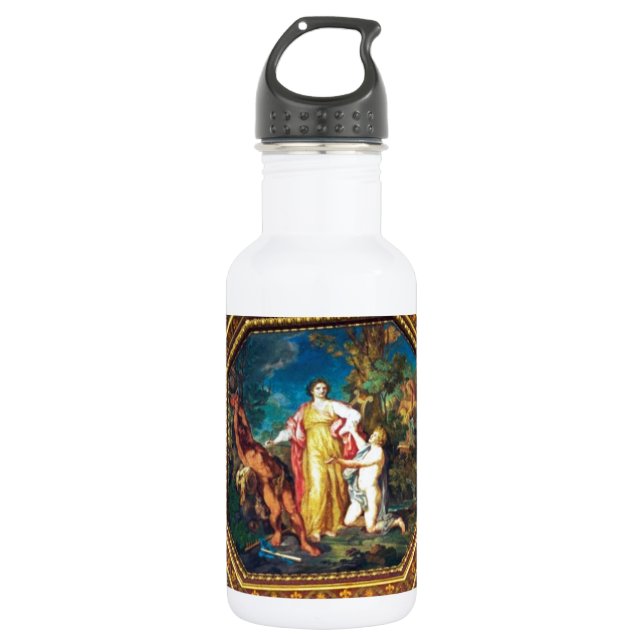 Wandgemälde im Vatikan-Museum Trinkflasche (Vorderseite)