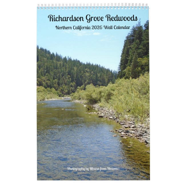 Wandkalender 2026 Richardson Grove - Einzelblatt (Titelbild)