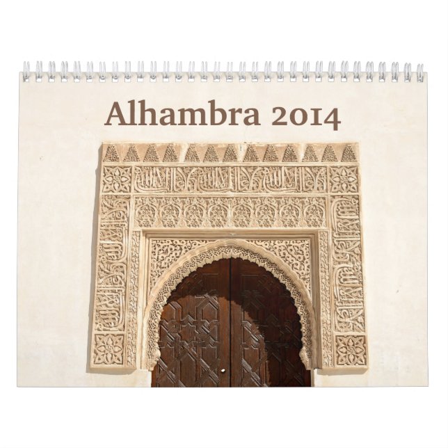 Wandkalender Alhambras 2014 (Titelbild)