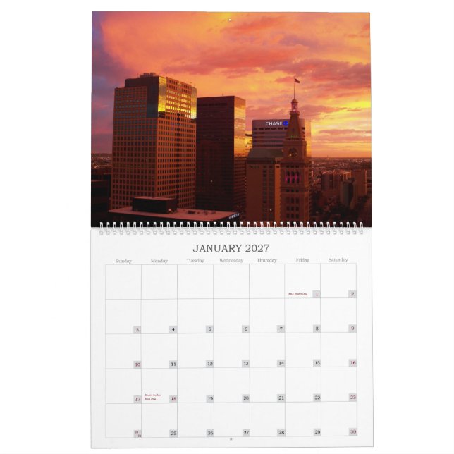 Wandkalender Denvers, Colorado 2014 (Jan 2027)