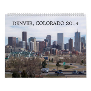 Wandkalender Denvers, Colorado 2014