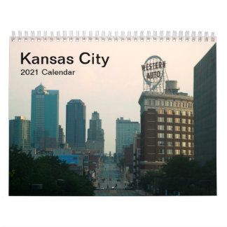 Wandkalender Kansas City 2014