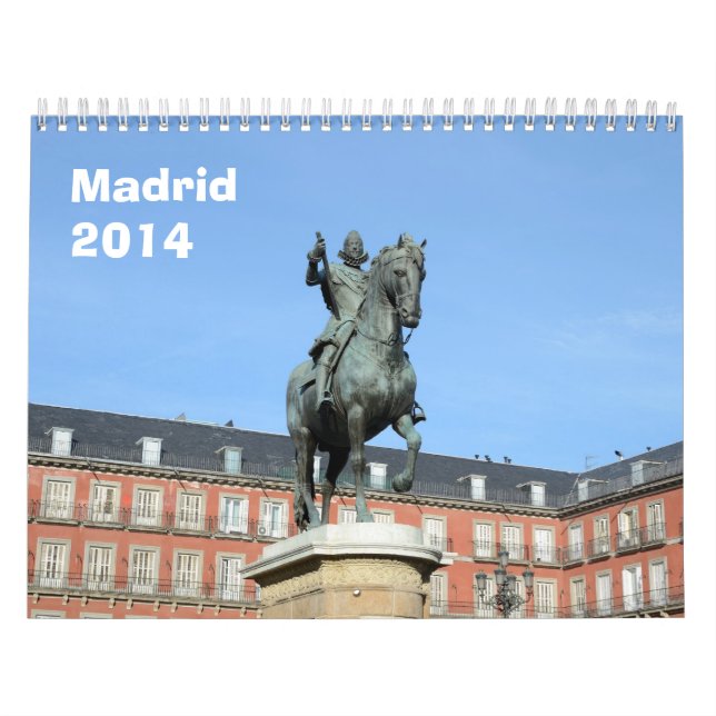 Wandkalender Madrids 2014 (Titelbild)