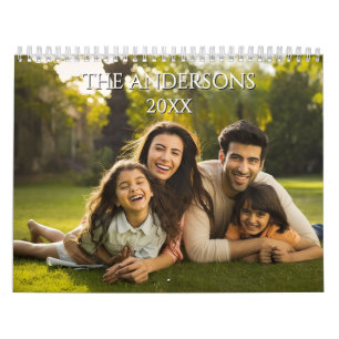 Wandkalender mit individuellem Namen und Foto 2027