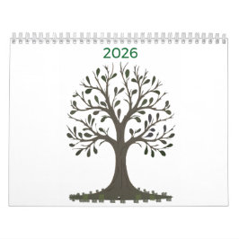 Wandkalender Saison - Ändern Sie das Jahr