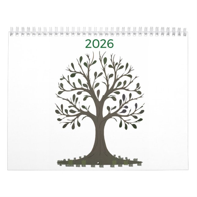Wandkalender Saisonal - Ändern Sie das Jahr (Titelbild)