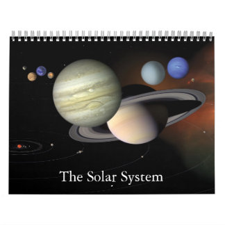 Wandkalender "The Solar System" 2012