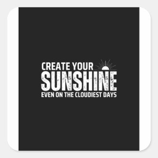 Wandkleber Quadratischer Aufkleber