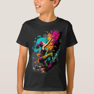 Wandkletter Bouldering Indoor Kletterer Climbergoo T-Shirt