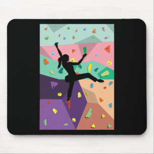 Wandklettern Indoor-Klettern Sport Alpinist Gesche Mousepad