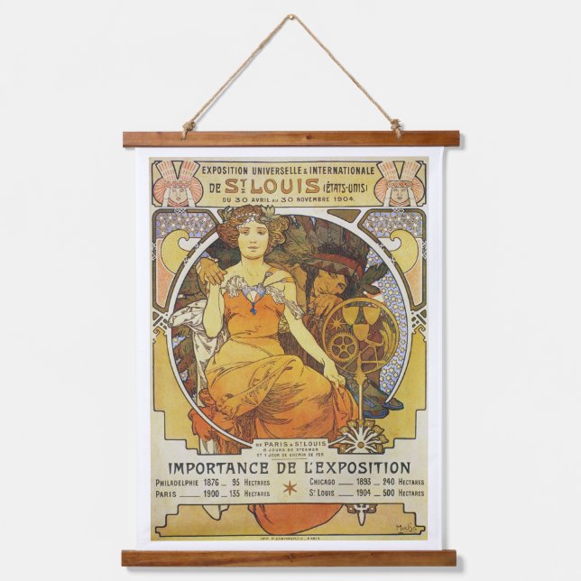 Wandkunst Alphonse Mucha (Vorderseite)