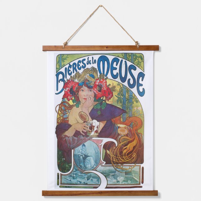 Wandkunst Alphonse Mucha (Vorderseite)