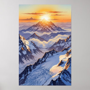 Wandkunst. Eisberge Poster