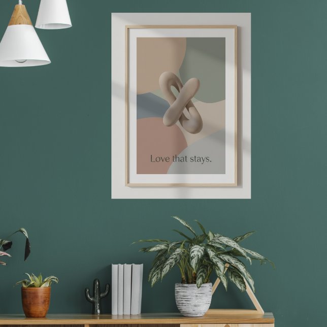 Wandkunst-Ewige Liebe Poster (Wohnzimmer 1)