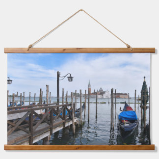 Wandkunst Italien Venezianische Gondeln Tapisserie