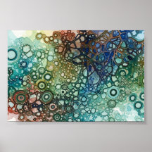 Wandkunst künstlerischer Formen