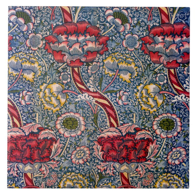 Wandle, 1884 von William Morris Fliese (Vorderseite)