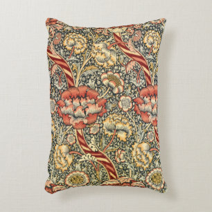 Wandle von William Morris, Vintag Textile Fine Art Dekokissen
