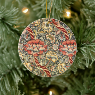 Wandle von William Morris, Vintag Textile Fine Art Keramik Ornament