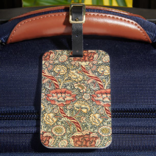 Wandle von William Morris, Vintage Textil Fine Art Gepäckanhänger