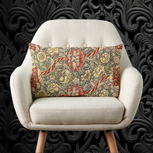 Wandle von William Morris, Vintage-Textil Fine Art Lendenkissen