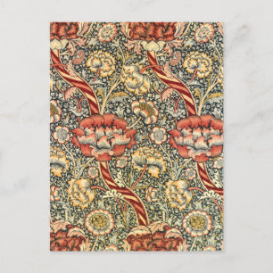 Wandle von William Morris, Vintage-Textil Fine Art Postkarte