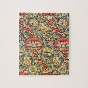 Wandle von William Morris, Vintage-Textil Fine Art Puzzle